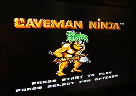 NES : Joe and Mac : Caveman Ninja